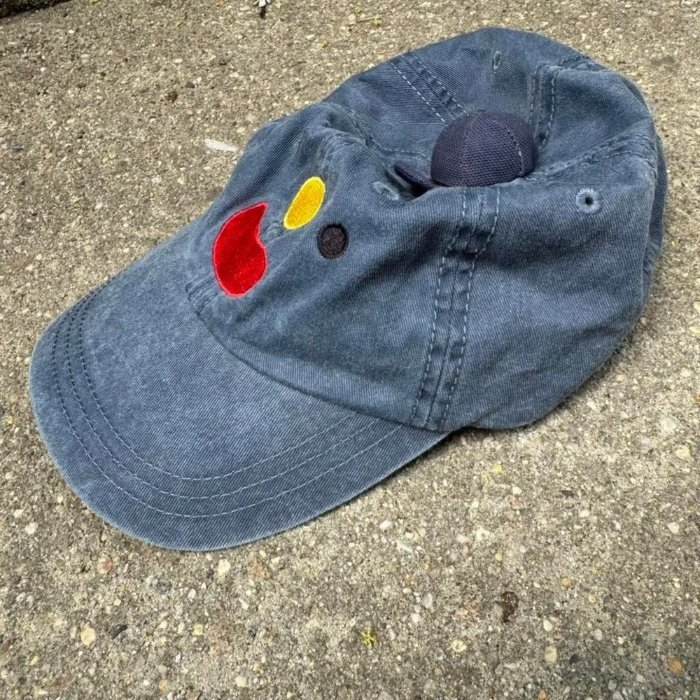 Natalie Koromoto Hat On Hat Baseball Cap Embroidered Art Funny Gift Quirky Silly